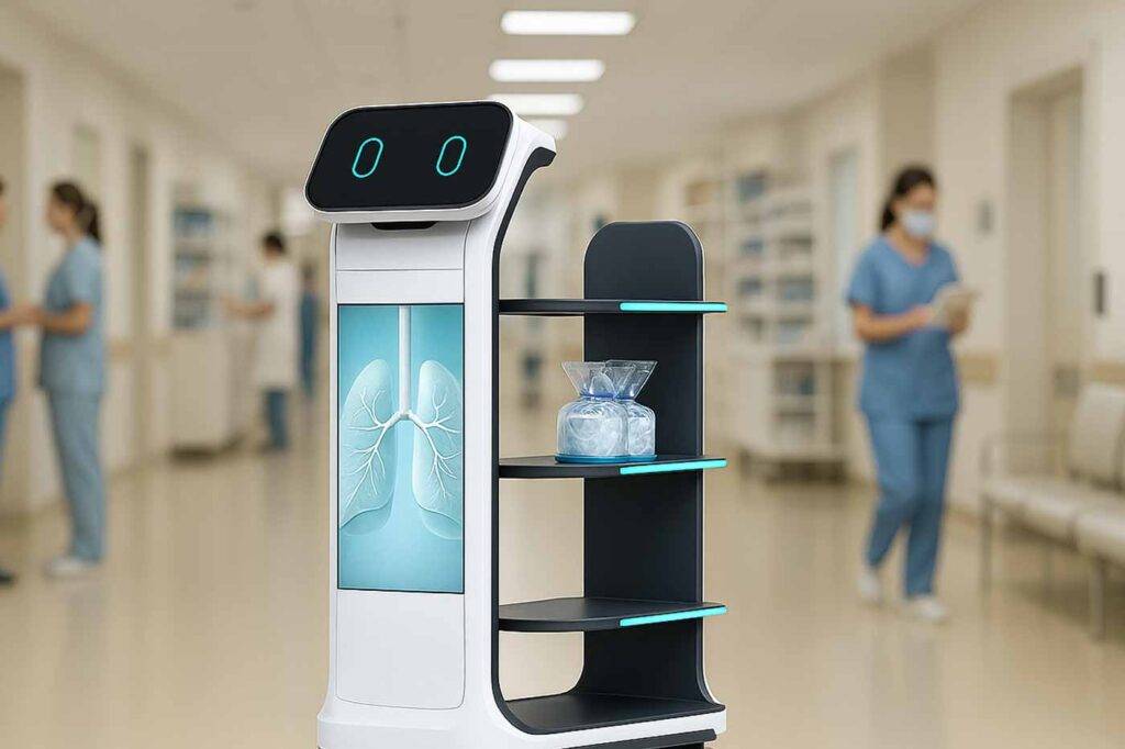 Vibotix im Gesundheitswesen: Innovative Robotik für effiziente & interaktive Unterstützung in Kliniken & Reha-Einrichtungen.